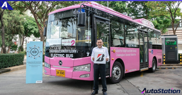 Bridgestone with NEX Develops Tires for the Latest Chula Pop Buses