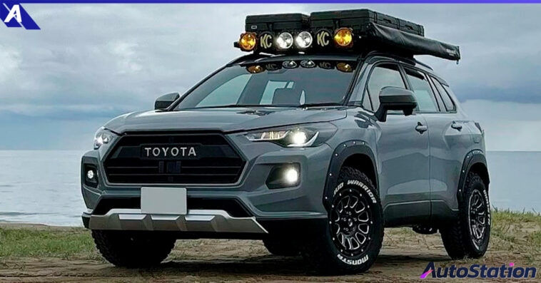 Toyota Corolla Cross With RAV4 Bodykit By Rivai