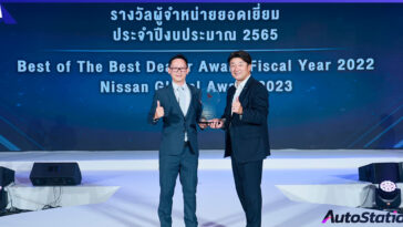 M1 Nissan Phitsanulok wins Nissan Best of the Best Award
