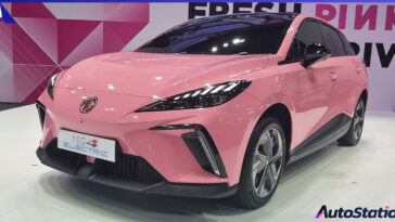 NEW MG4 ELECTRIC สี FRESH PINK