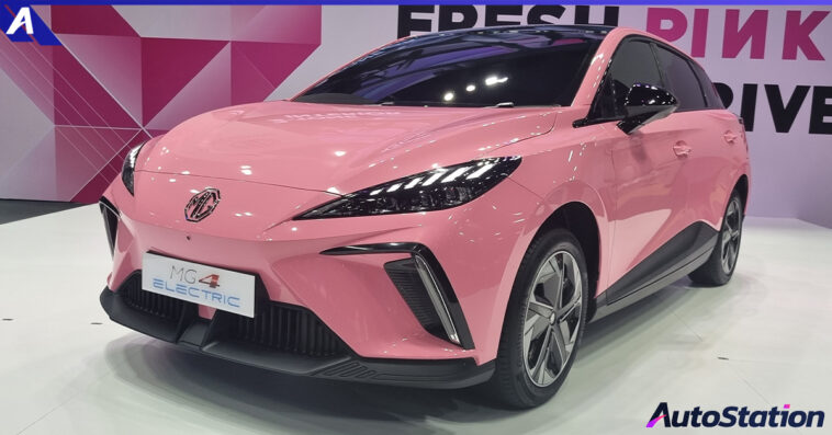 NEW MG4 ELECTRIC สี FRESH PINK