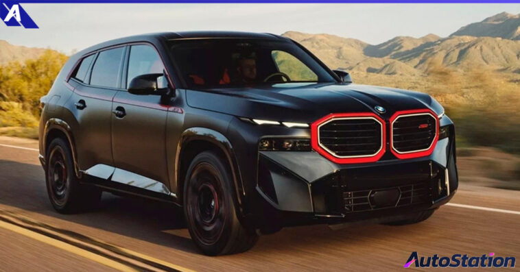 The BMW XM Label Red