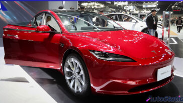 Tesla Model 3 รุ่นไมเนอร์เชนจ์ ในงาน Motor Expo 2023