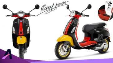 Vespa Disney Mickey Mouse Edition