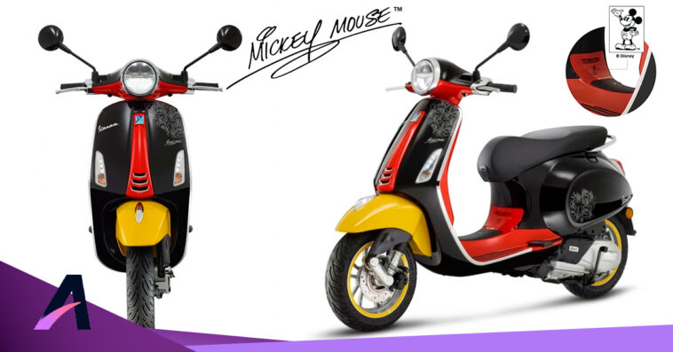 Vespa Disney Mickey Mouse Edition