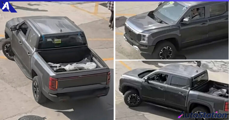 2024 BYD pickup truck spied