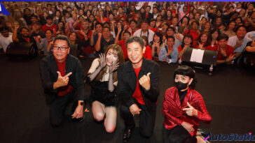 Isuzu thank press party