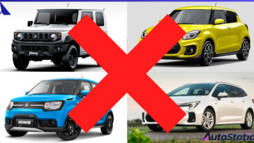 Suzuki จ่อยุติการจำหน่ายรถ 4 รุ่นในสหราชอาณาจักร