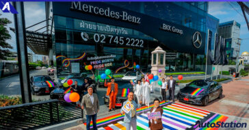 BENZ BKK BANGNA Pride Month Pride Ride