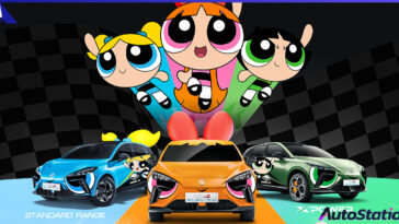 NEW MG4 ELECTRIC POWERPUFF GIRLS EDITION
