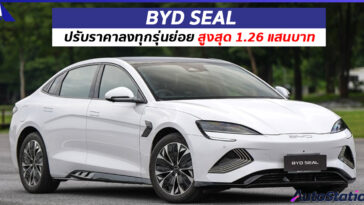BYD SEAL ปรับลดราคาลง