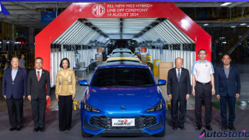 ไลน์การผลิตรถ ALL NEW MG3 HYBRID+
