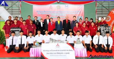 Mitsubishi donates engines and power transmissions to Chumphon Vocational College
