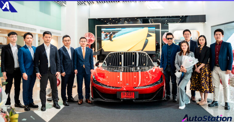 AION Thailand ส่งมอบรถไฮเปอร์คาร์ไฟฟ้า HYPTEC SSR คันแรกในประเทศไทย