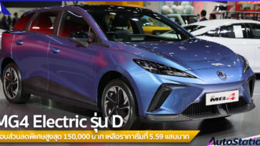 MG4 Electric ปรับลดราคา