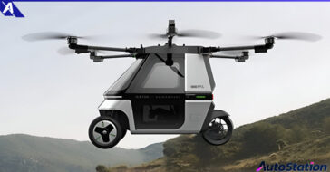 Skyrider X6 มอเตอร์ไซร์สามล้อที่บินได้