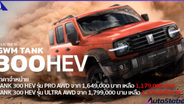 GWM TANK 300 HEV ปรับลดราคา