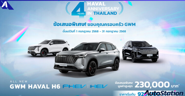 GWM HAVAL H6 4th Anniversary Campaign