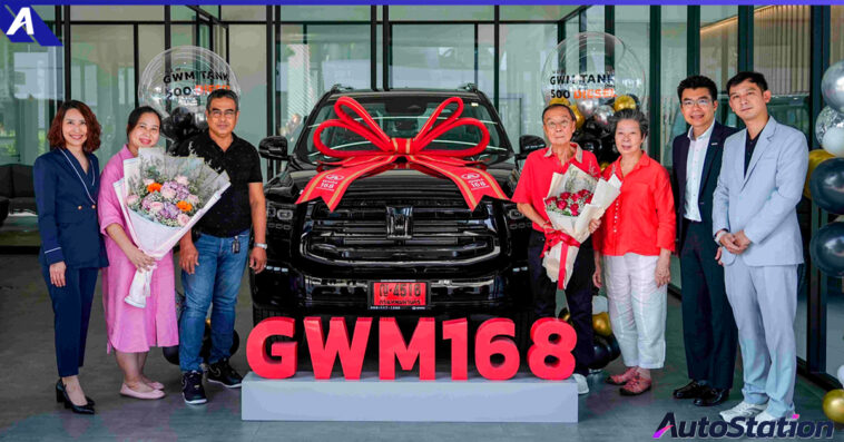 GWM delivers the first batch of NEW GWM TANK 500 DIESEL to Thai customers.
