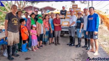 โตโยต้าช่วยเหลือผู้ประสบภัยน้ำท่วมในพื้นที่ภาคเหนือ