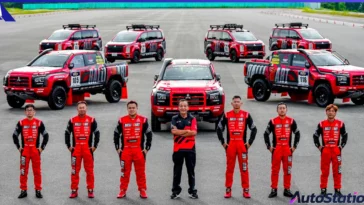 Team Mitsubishi Ralliart Conducts Shakedown of AXCR2025