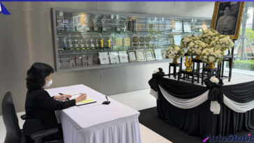 ตรีเพชรอีซูซุเซลส์ และกลุ่มตรีเพชร ร่วมถวายอาลัย “สมเด็จบรมราชชนนีพันปีหลวง”