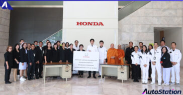 Honda CSR Donate items at Ayutthaya Factory