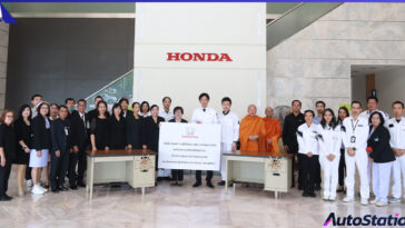 Honda CSR Donate items at Ayutthaya Factory