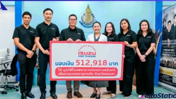 Isuzu provides assistance to flood victims in Songkhla province.