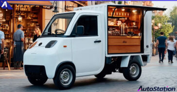 CAM EV Microvan รถบรรทุกไฟฟ้า